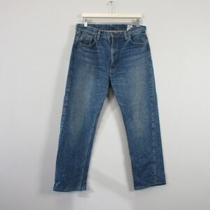orSlow 107 Denim Jeans Men L Blue 100% Cotton Made in Japan Streetwear 704